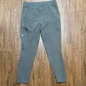 Willit Fleece Lined Full Seat Riding Tights - L